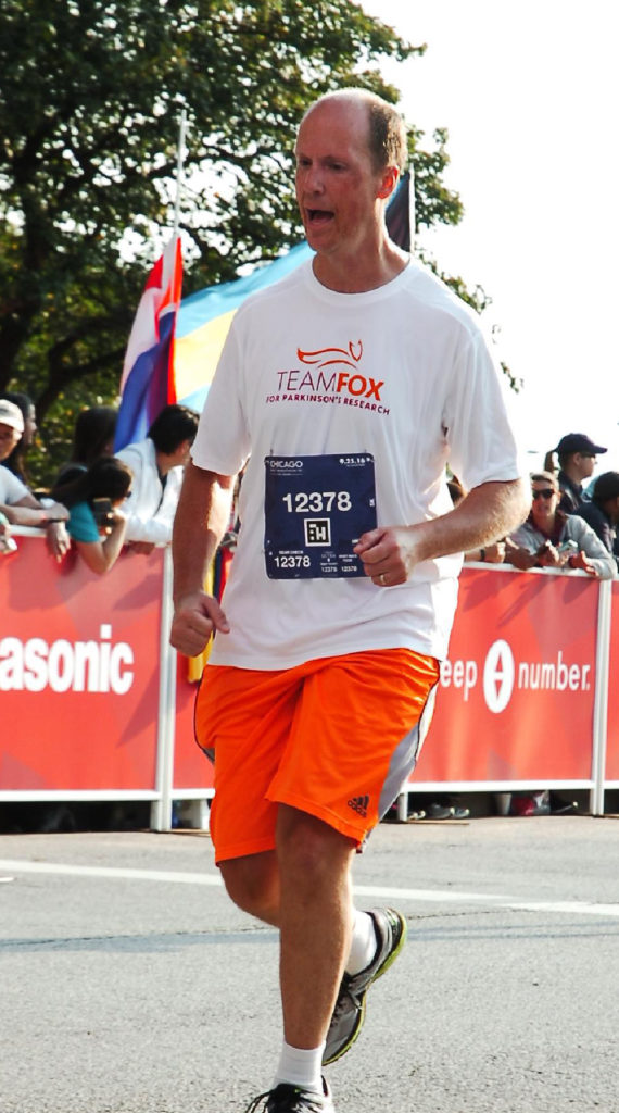 Steve running